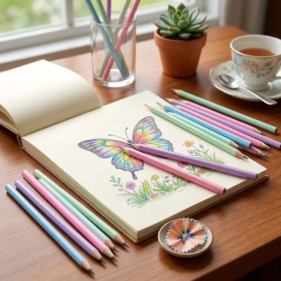 NUVEX Regenboog Potloden 12 Stuks - HB Multicolor