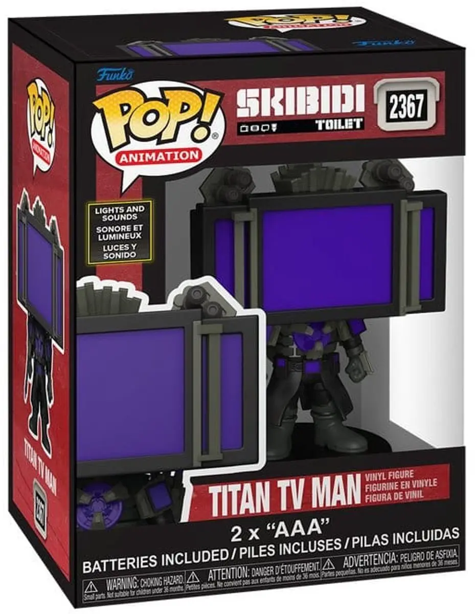 Funko POP SFX Skibidi Titan TV Man FK89312