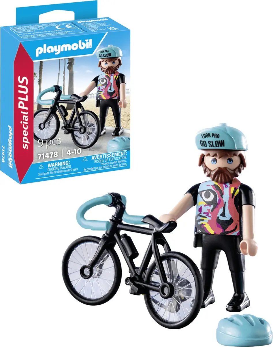 Playmobil Special Plus Wielrenner 71478 - Multicolor