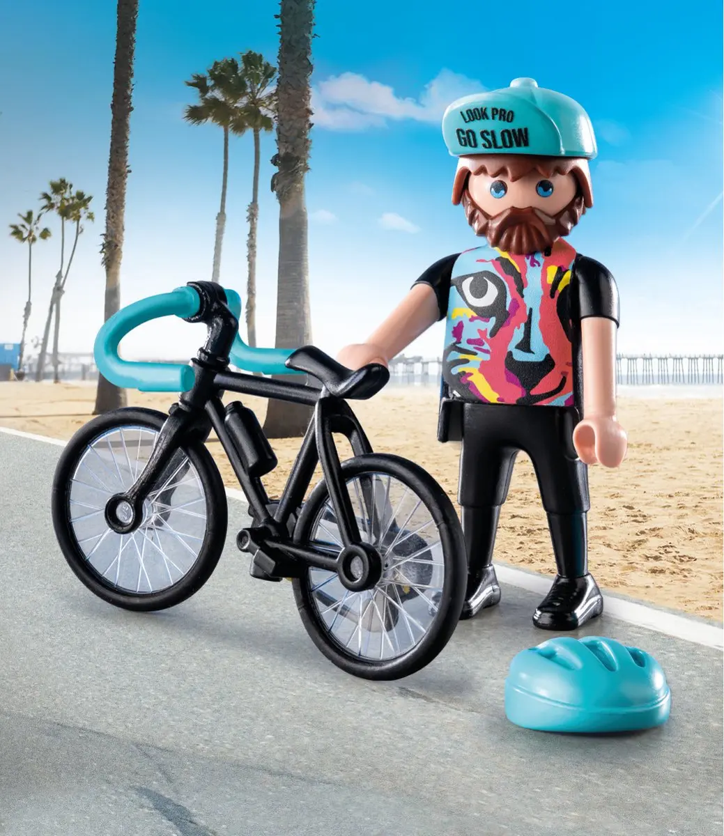 Playmobil Special Plus Wielrenner 71478 - Multicolor