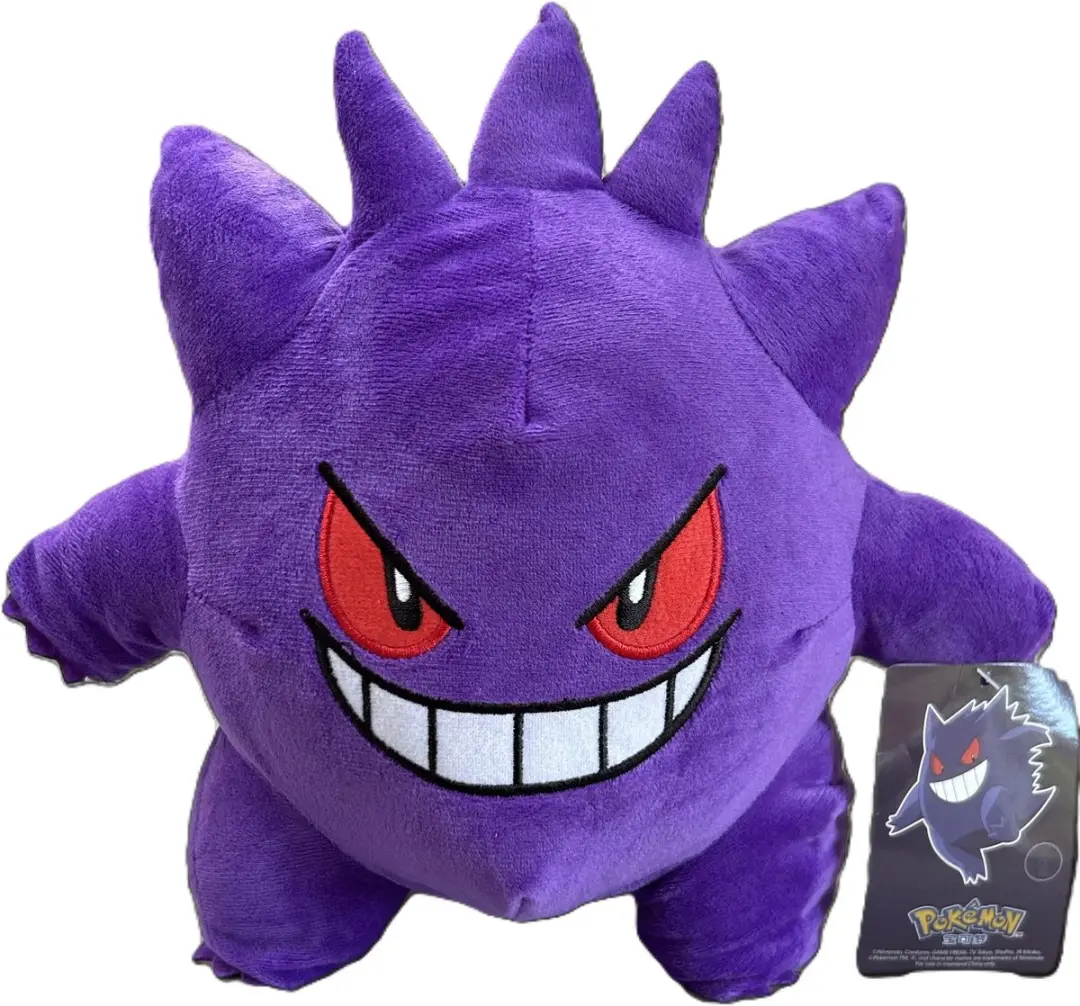 Pokémon Gengar Pluche Knuffel 25cm