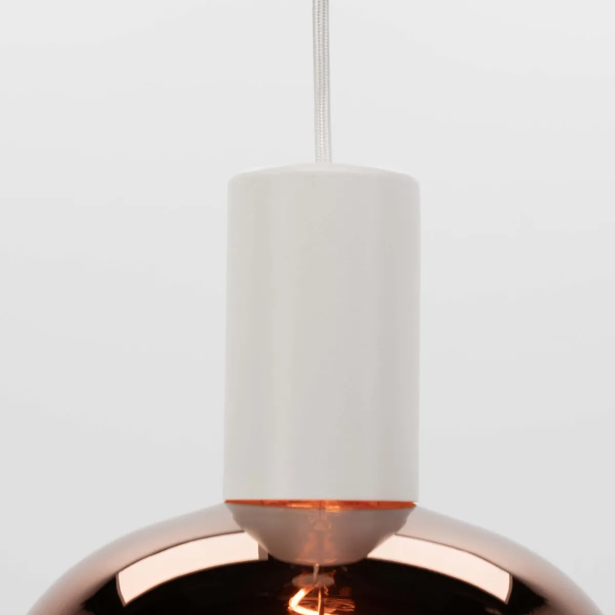 Eglo Pozueta 1 Hanglamp E27 - Ø6,5cm - Wit
