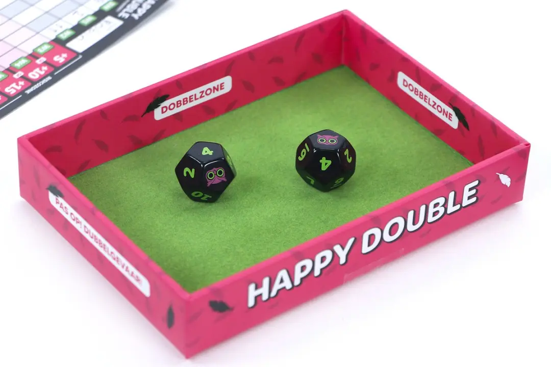 999 Games Happy Double Dobbelspel - 2-8 Spelers - Multi
