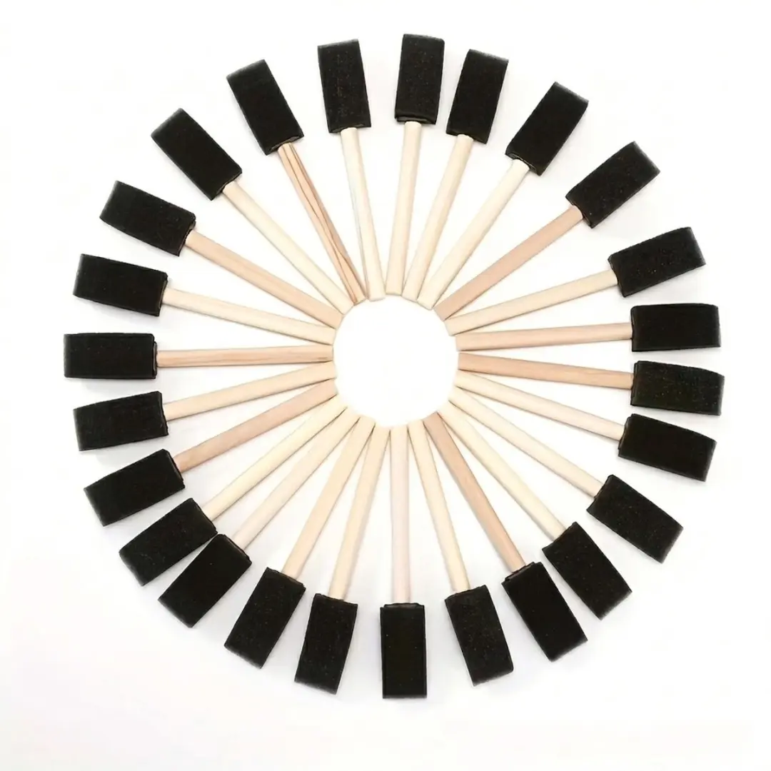 NUVEX Zwart Verfsponzen Set 20 Stuks