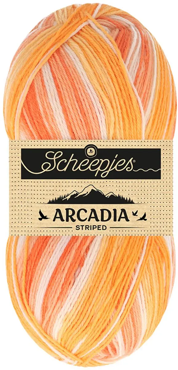 Scheepjes Arcadia Striped 912 Sunburst
