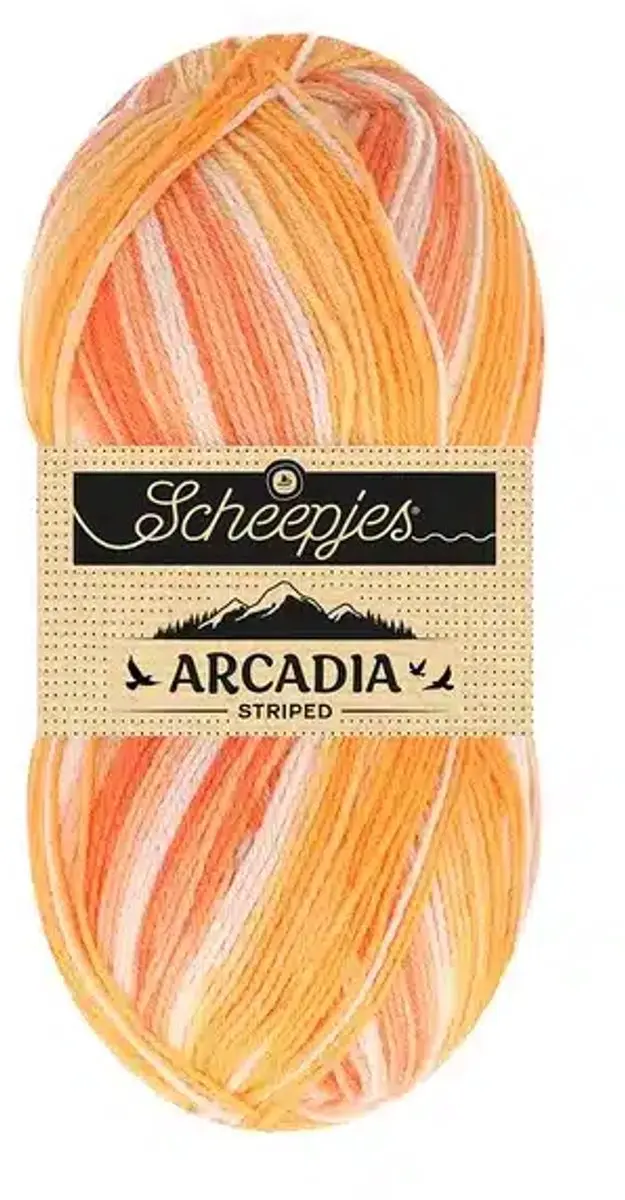Scheepjes Arcadia Striped 912 Sunburst