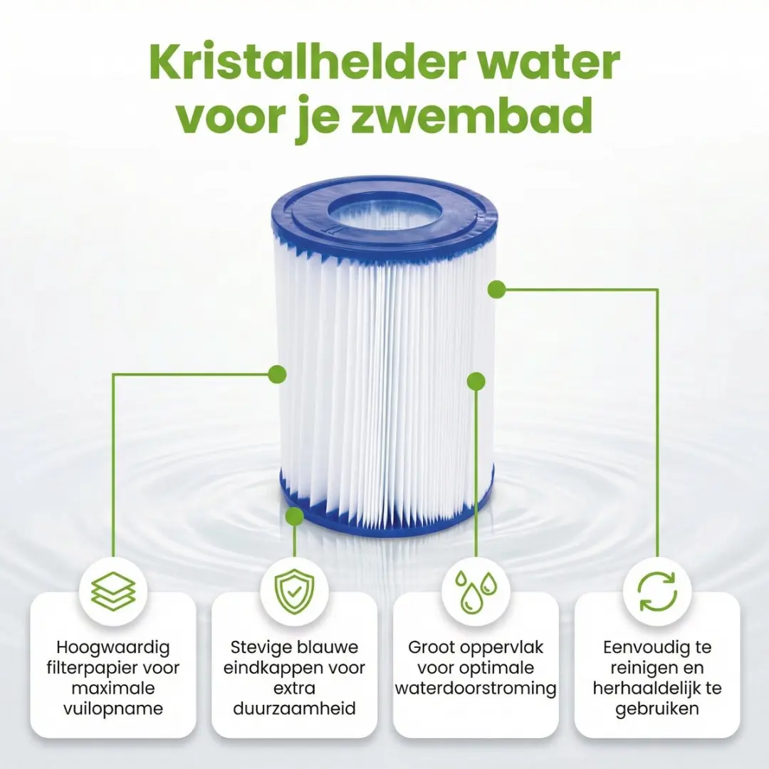 Bestway Steel Pro Zwembad 396x84cm Blauw - 7-delig