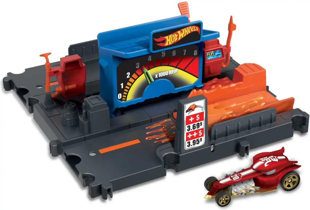 Hot Wheels City Explorer Fuel Station HKX45