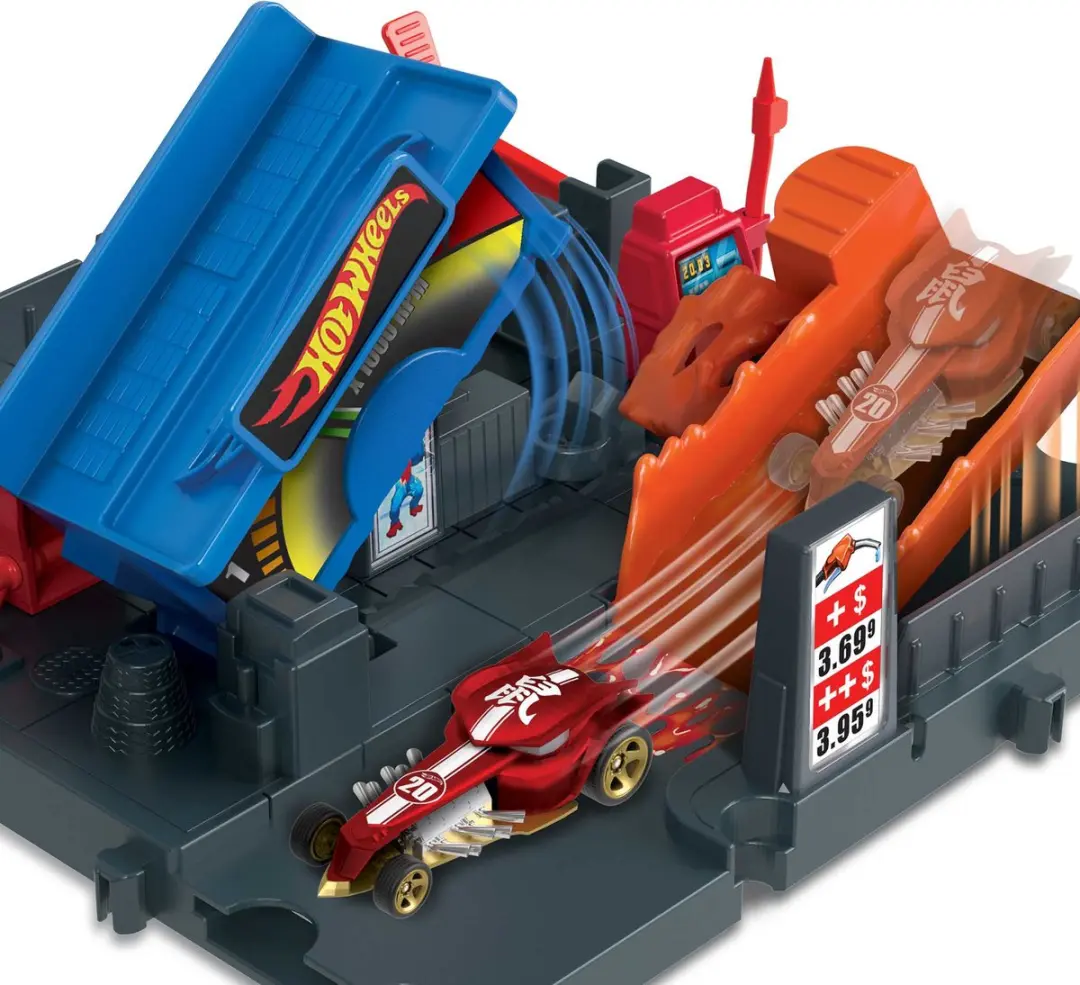 Hot Wheels City Explorer Fuel Station HKX45 - Meerkleurig