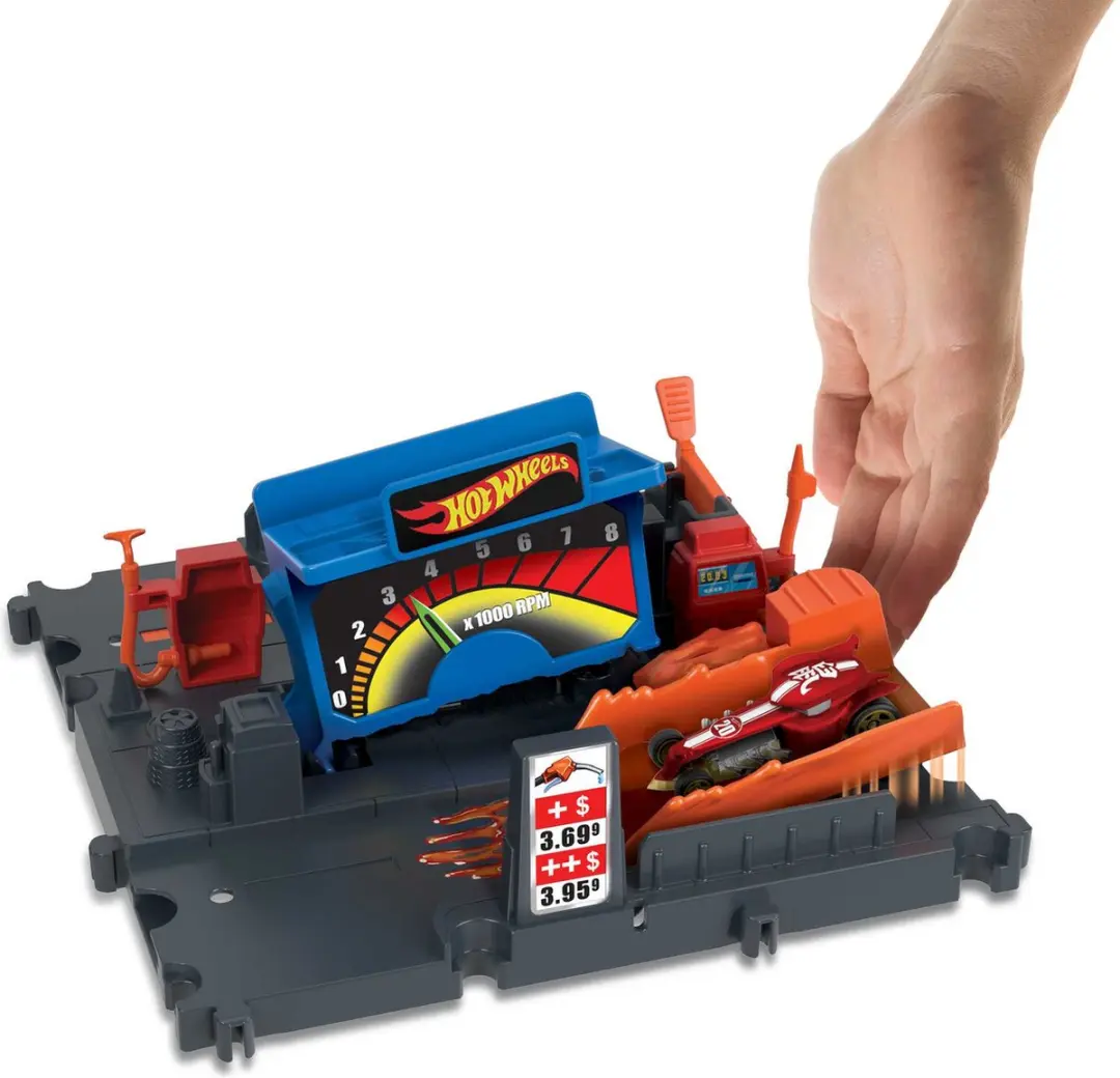Hot Wheels City Explorer Fuel Station HKX45 - Meerkleurig