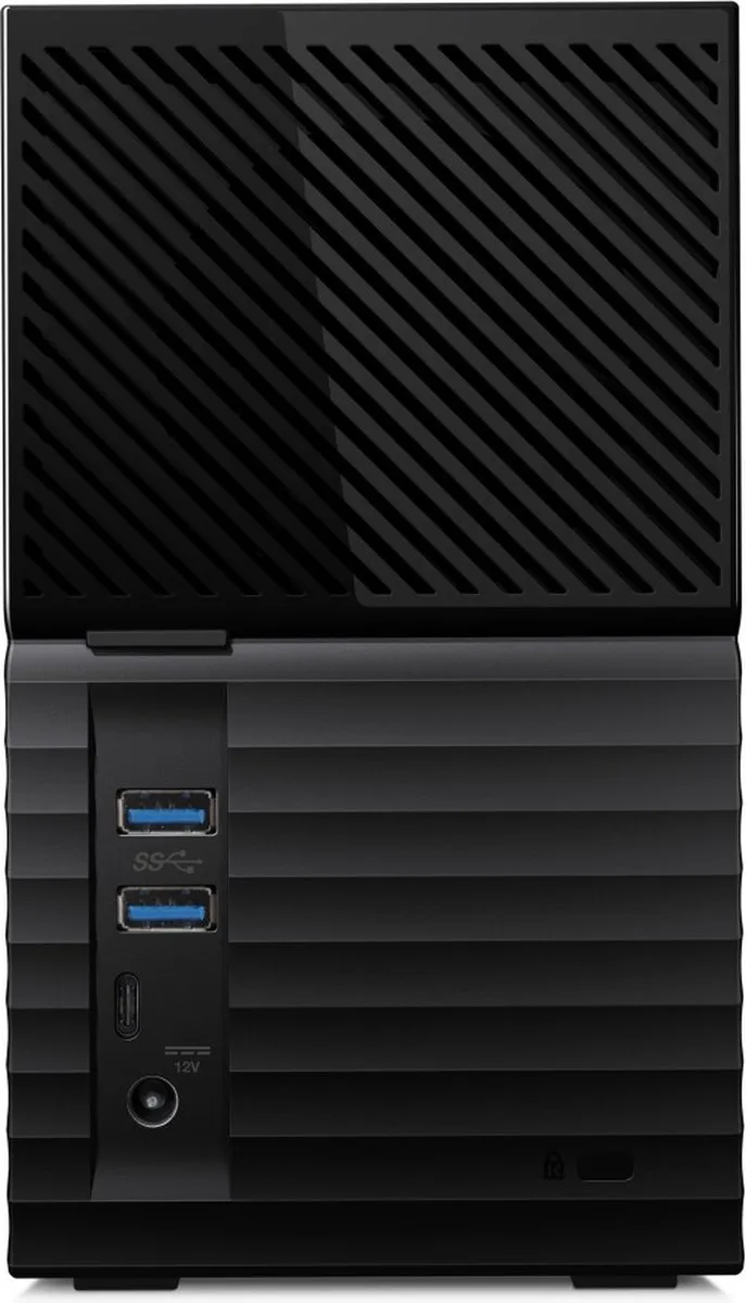 Western Digital My Book Duo WDBFBE0240JBK-EESN Externe Harde Schijf 24TB - Zwart