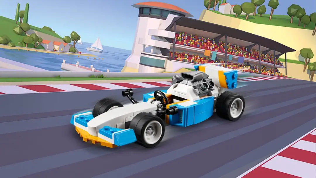 LEGO Extreme Engines 109 Stenen - Multicolor