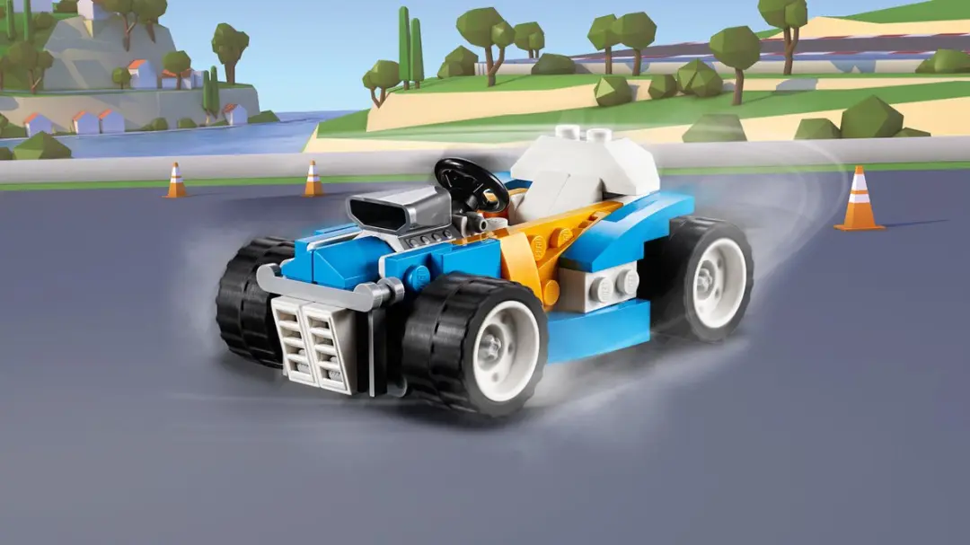 LEGO Extreme Engines 109 Stenen - Multicolor