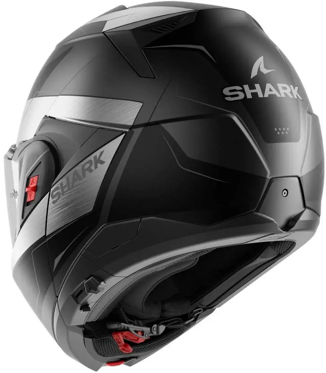 Shark Oxo Mekarium ECE Modulaire Helm - L - Zwart