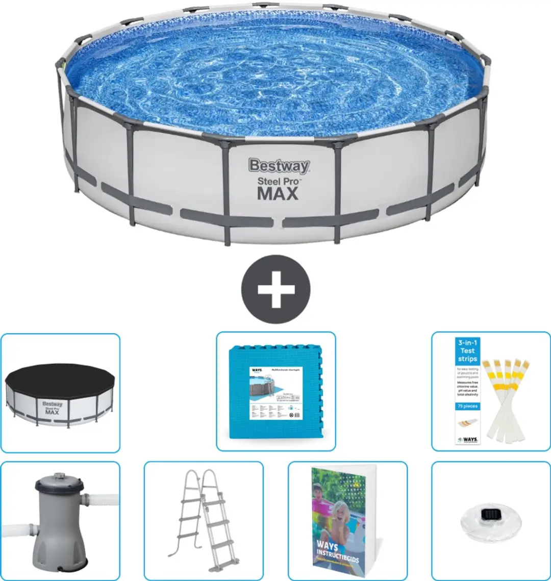 Bestway Steel Pro MAX Zwembad 457x107cm