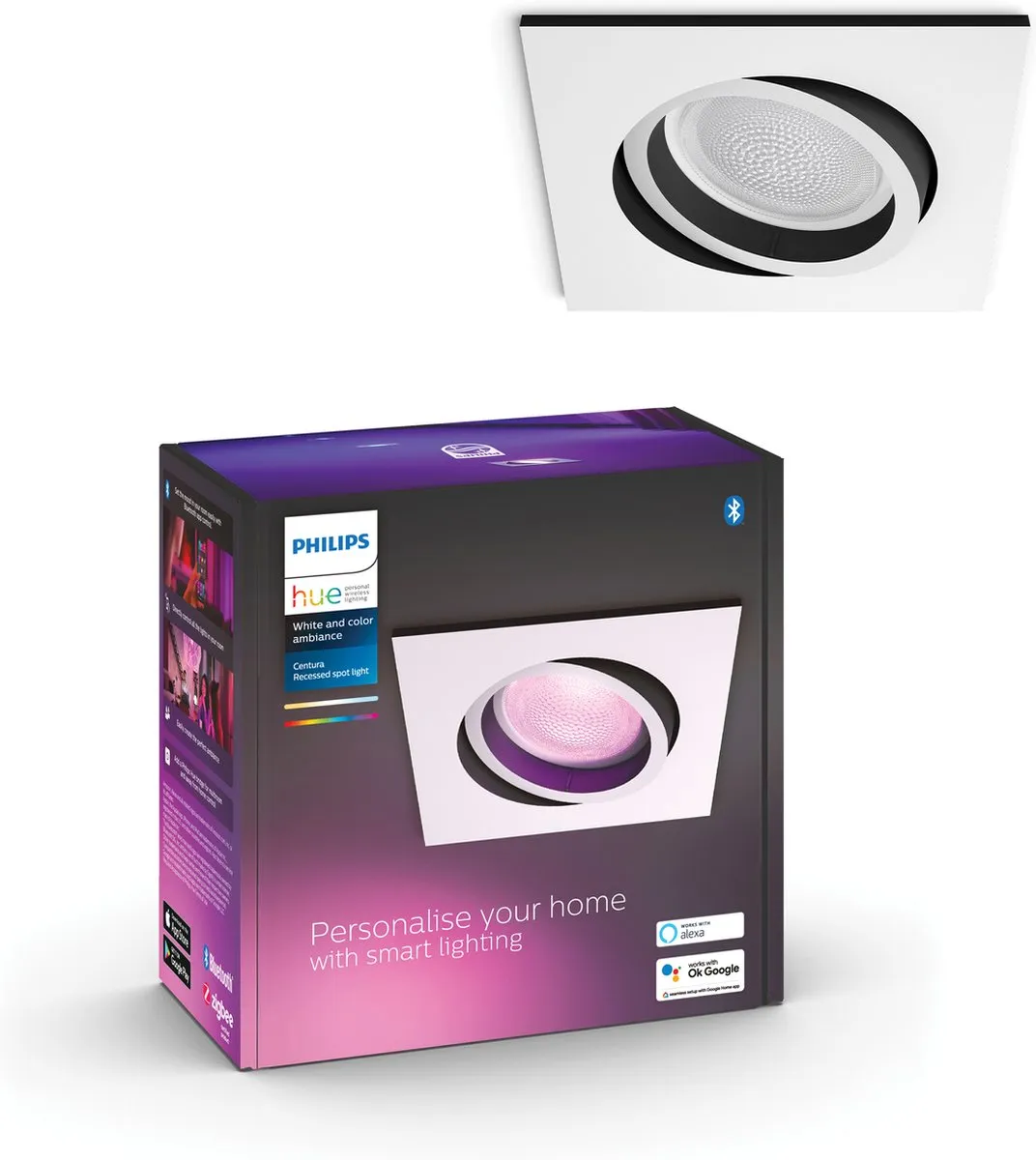 Philips Hue Centura Inbouwspot GU10