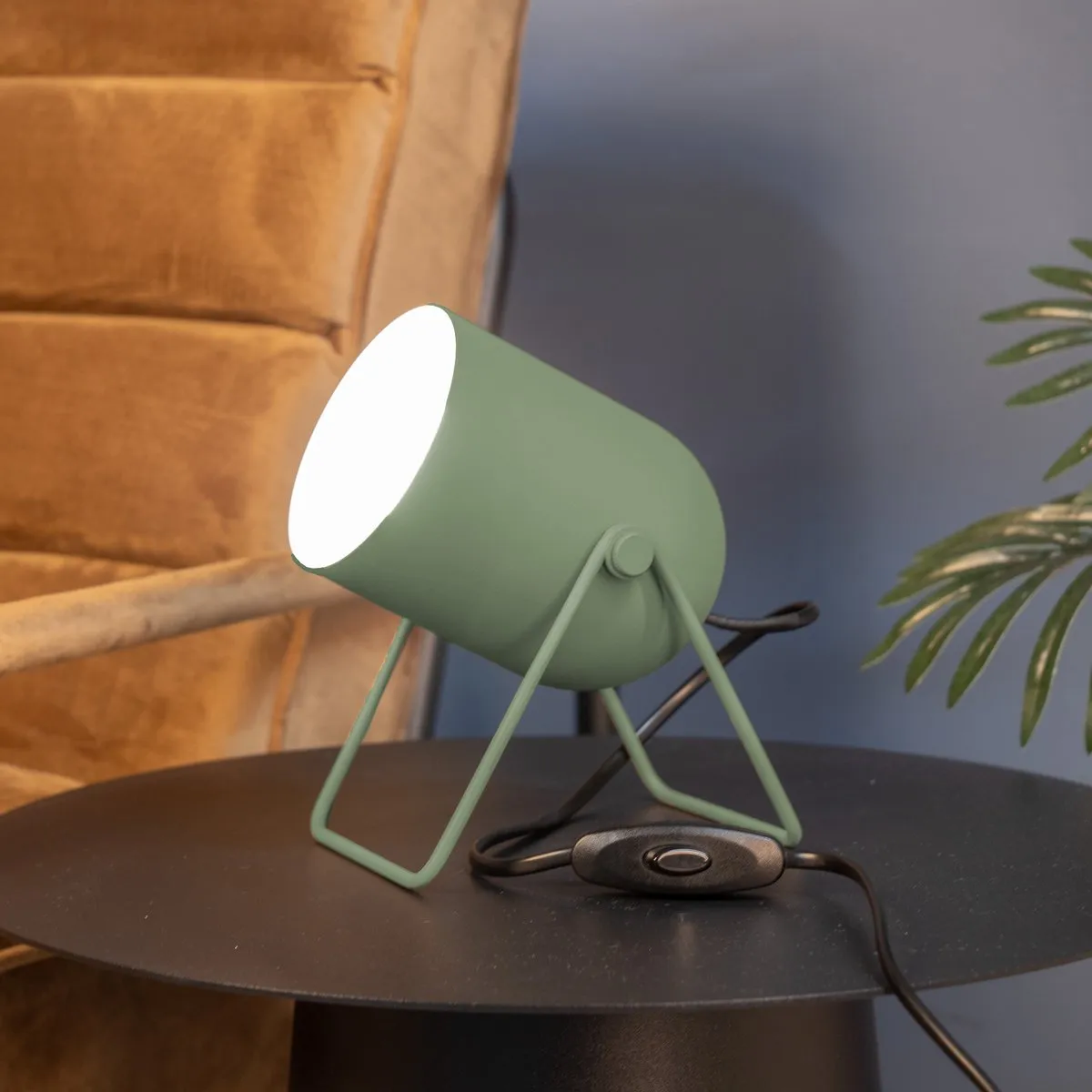 Eglo Tilston Tafellamp E14 - Groen - Kantelbaar