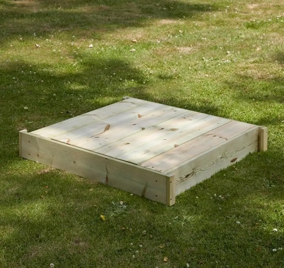 TP Toys Play Houten Zandbak - Naturel