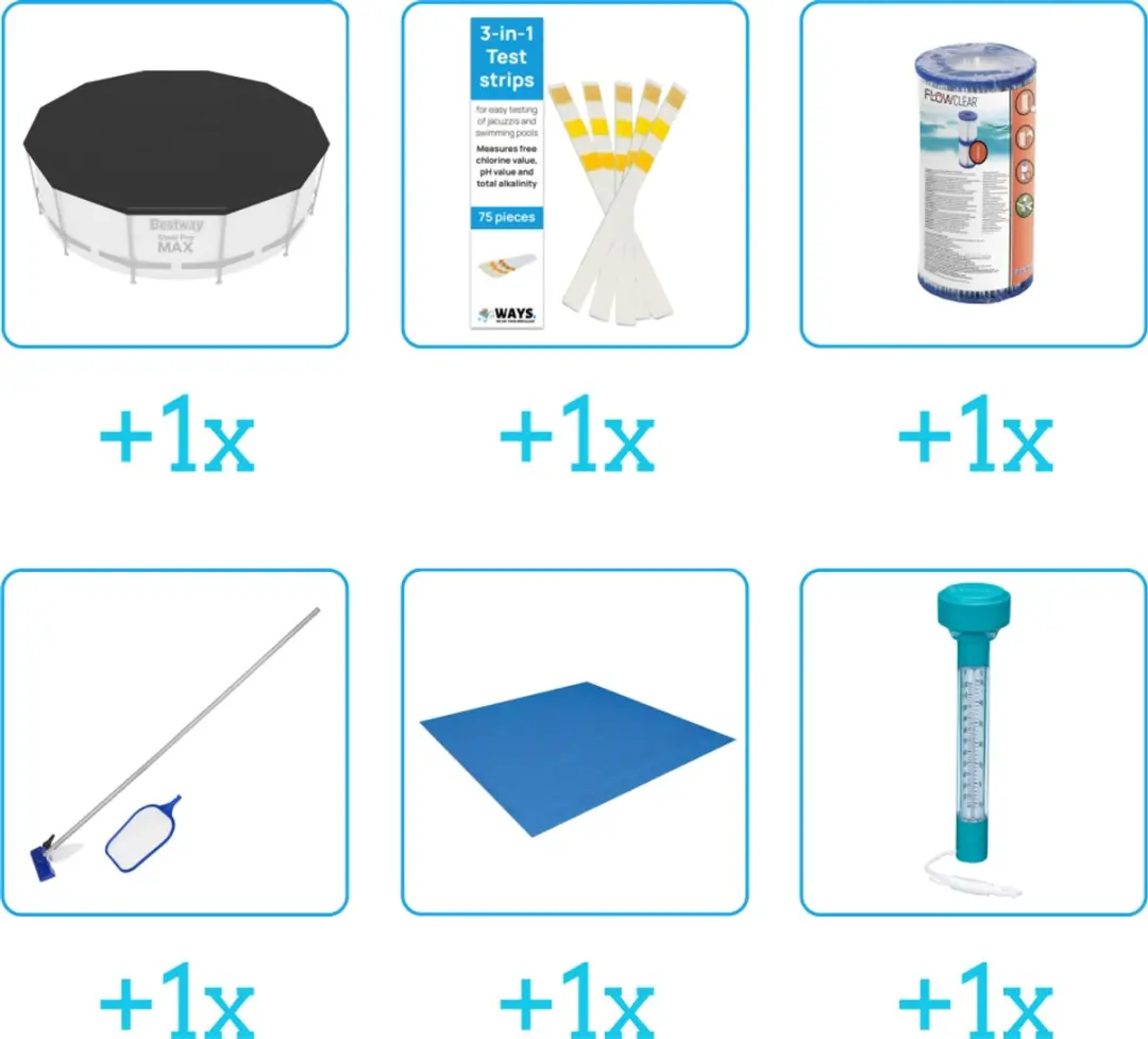 Bestway Steel Pro Accessoirepakket 56681
