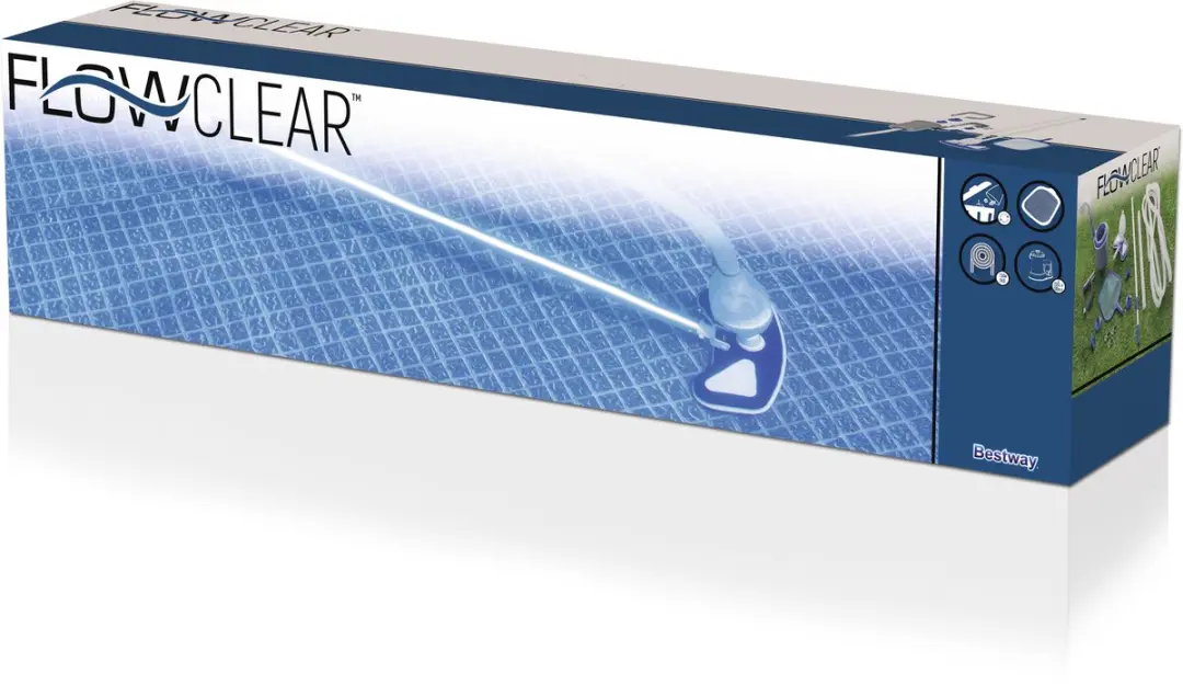 Bestway Flowclear Deluxe Onderhoudsset 58237 - Blauw/Wit