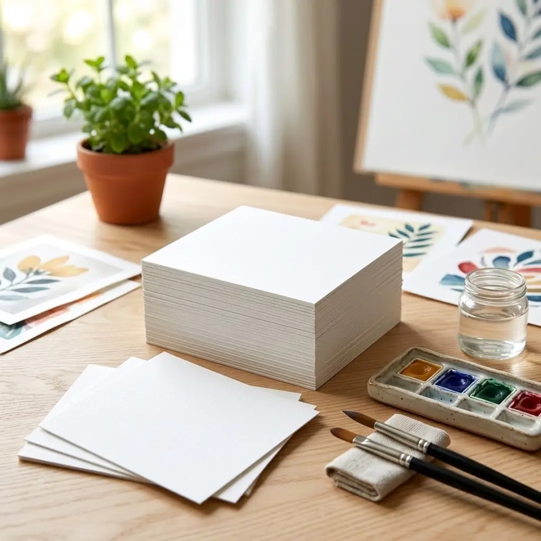 NUVEX Aquarel Papier Kleurboekset 20 Stuks 10x15cm 300gsm