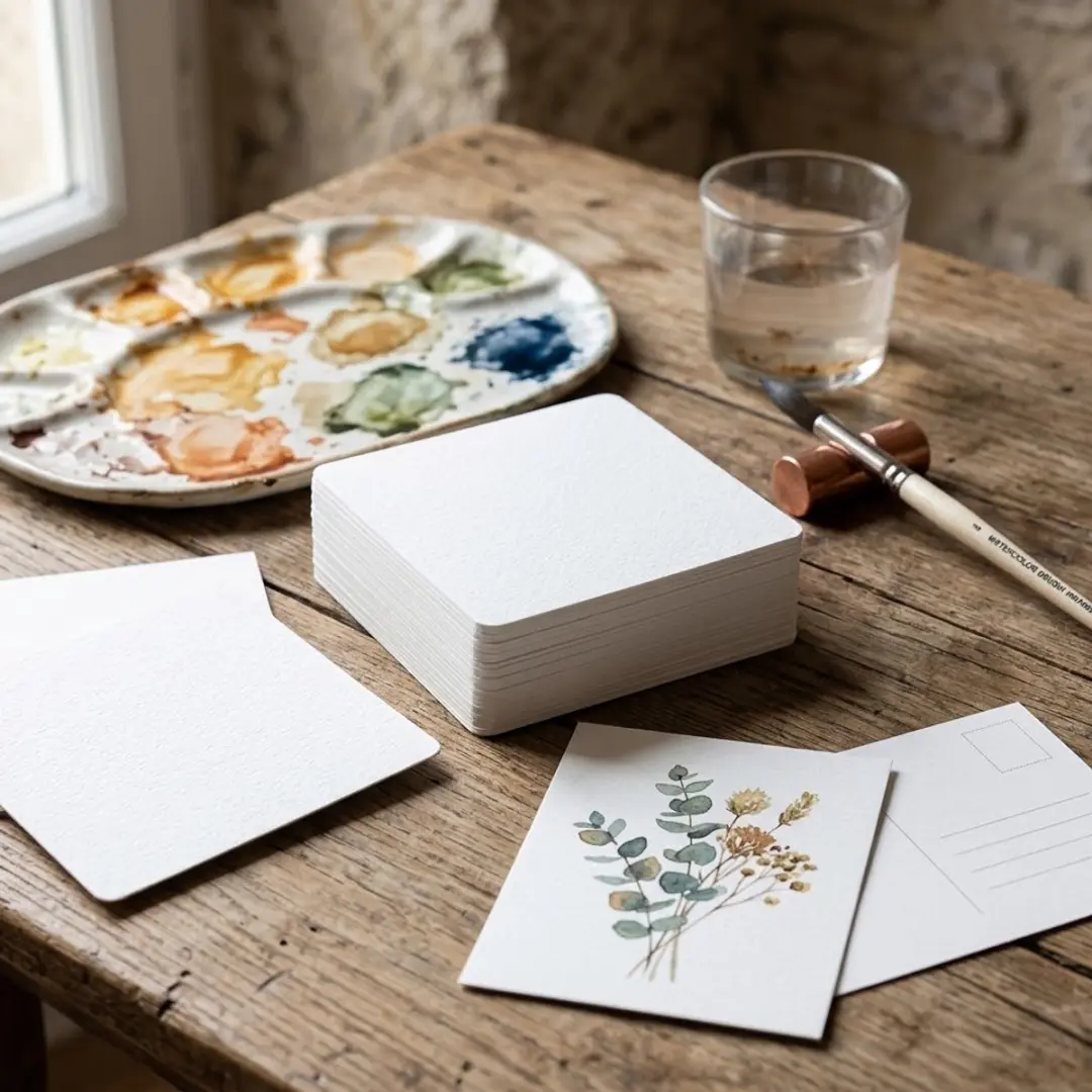 NUVEX Aquarel Papier Kleurboekset 20 Stuks 10x15cm 300gsm