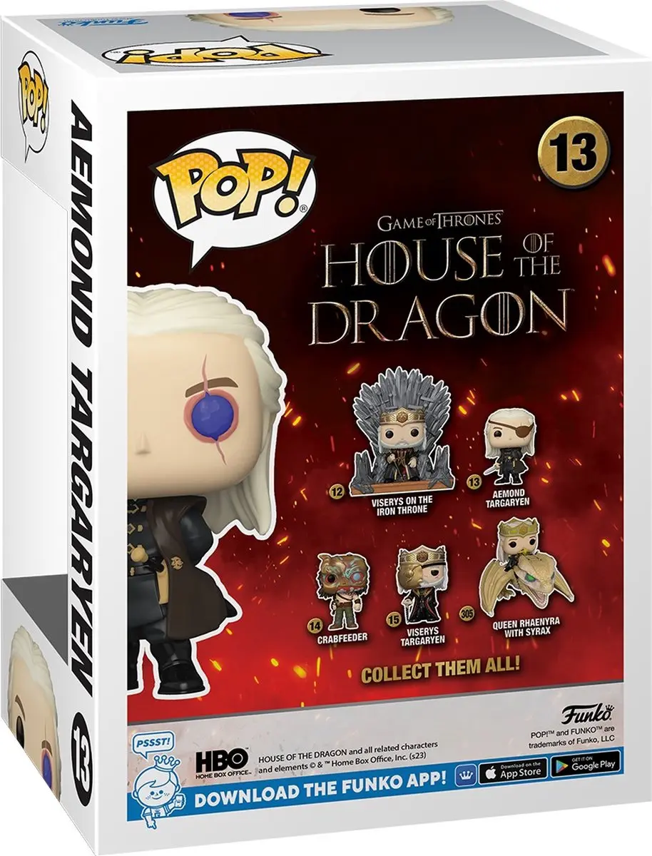 Funko Pop! House of the Dragon Aemond Targaryen - 76471