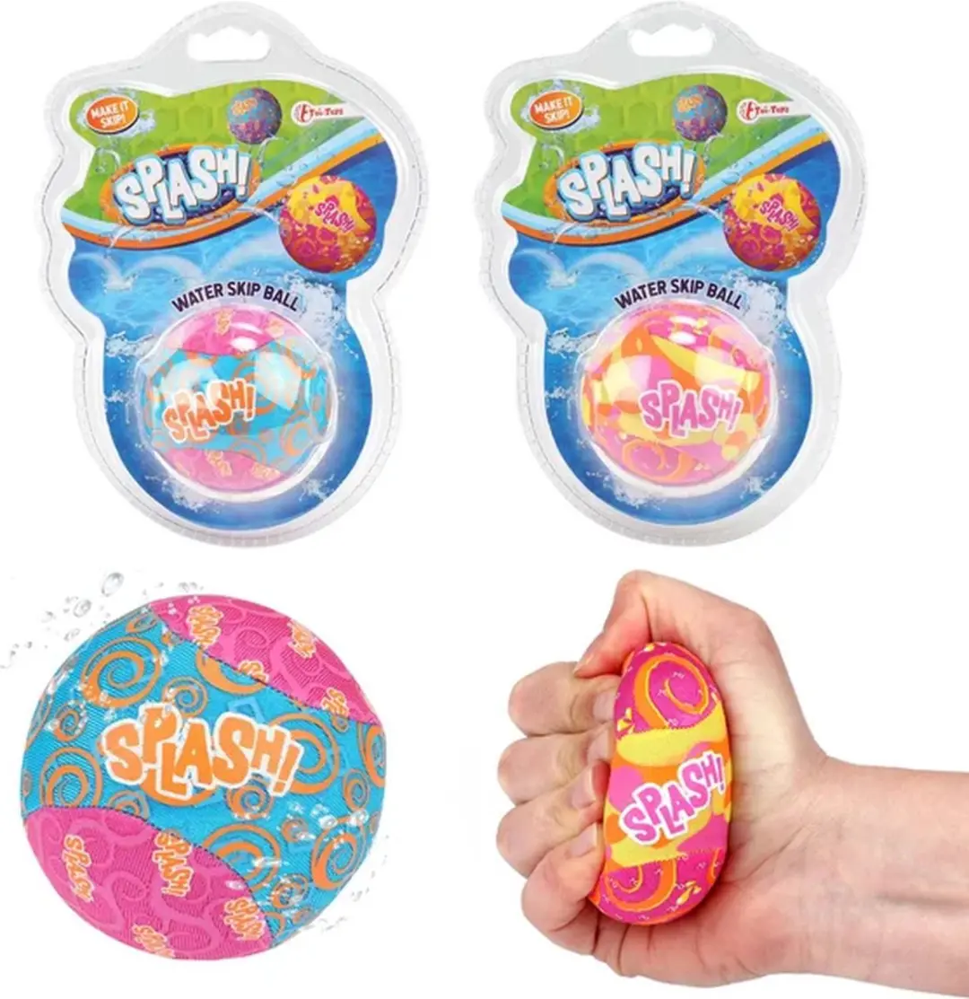 Toi-Toys Waterstuiterbal Splash - Roze/blauw