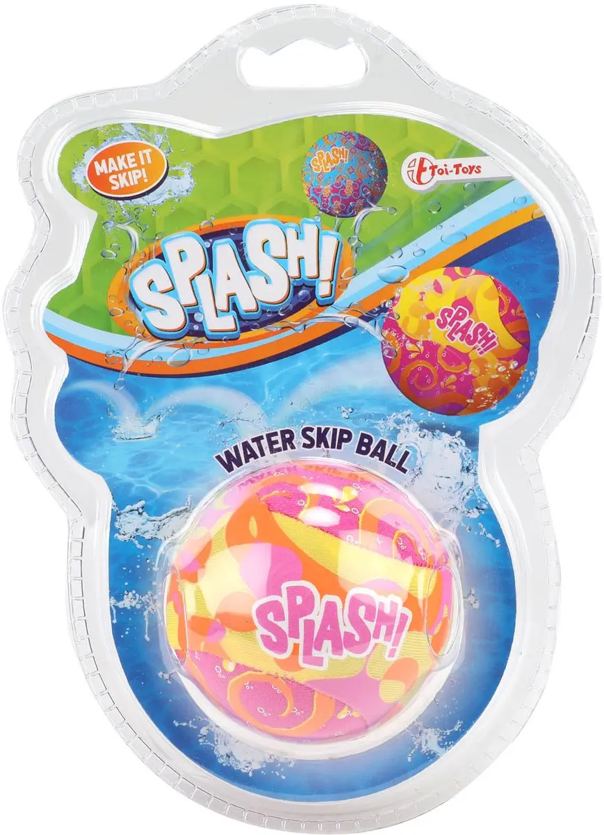 Toi-Toys Waterstuiterbal Splash - Roze/blauw