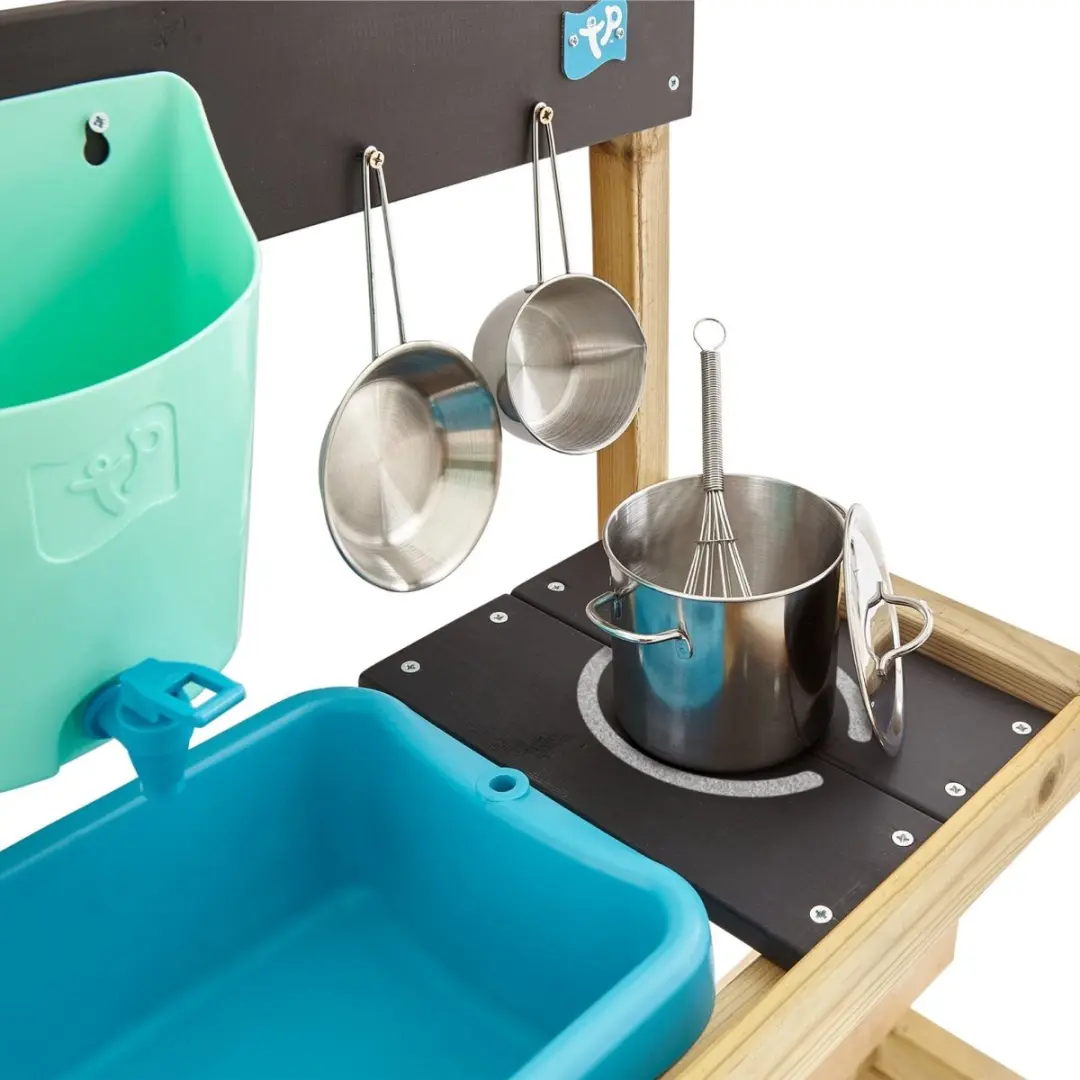 TP Toys Refuge Kinderhut met Buitenkeuken - FSC Hout
