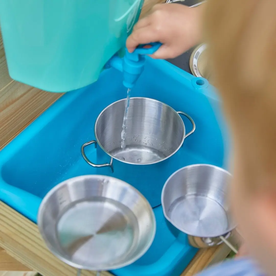 TP Toys Refuge Kinderhut met Buitenkeuken - FSC Hout