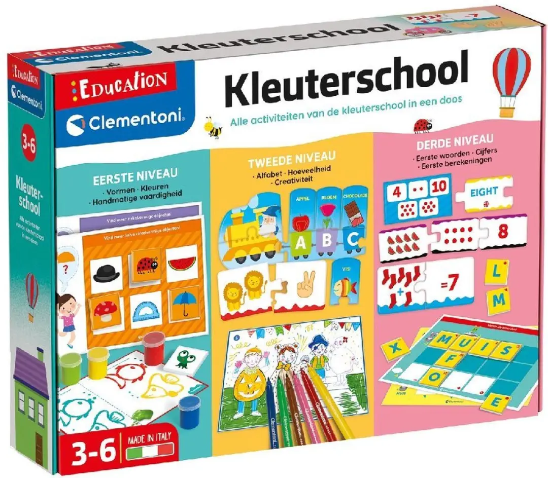 Clementoni Kleuterschool Educatief Speelgoed 56036 - 1 Stuk