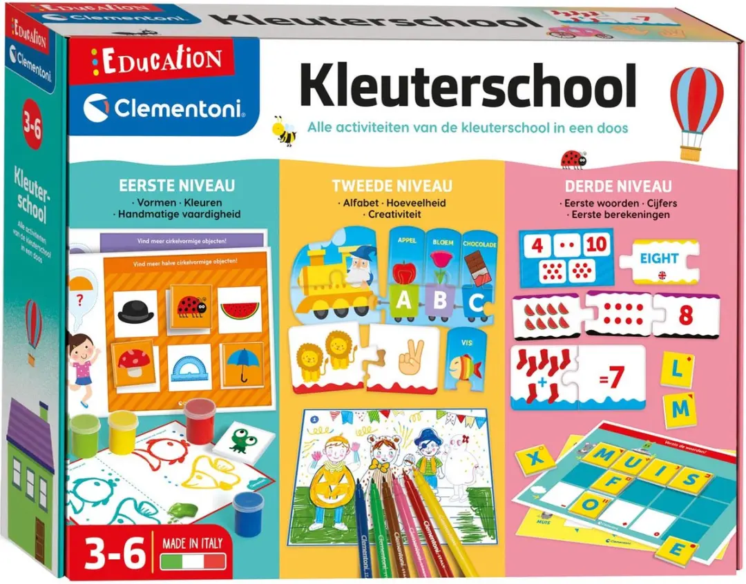 Clementoni Kleuterschool Educatief Speelgoed 56036 - 1 Stuk