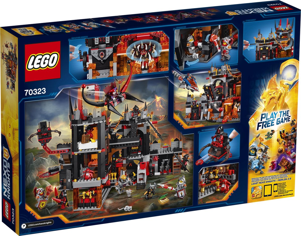 LEGO NEXO KNIGHTS Jestro's Vulkaanbasis - 70323