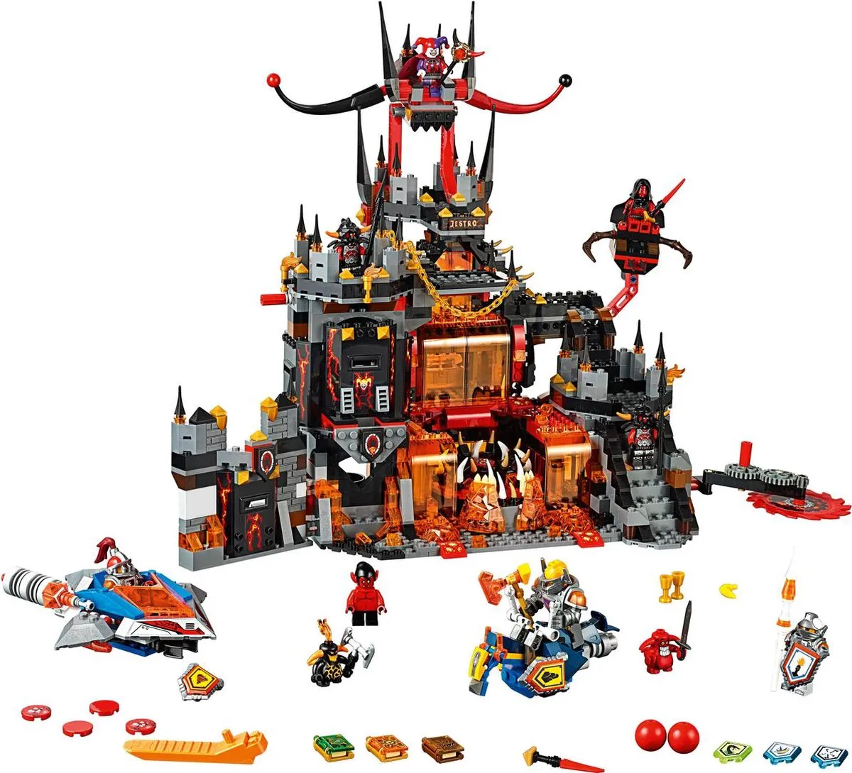 LEGO NEXO KNIGHTS Jestro's Vulkaanbasis 70323 - 1186 Stukken - afbeelding 4 van 6