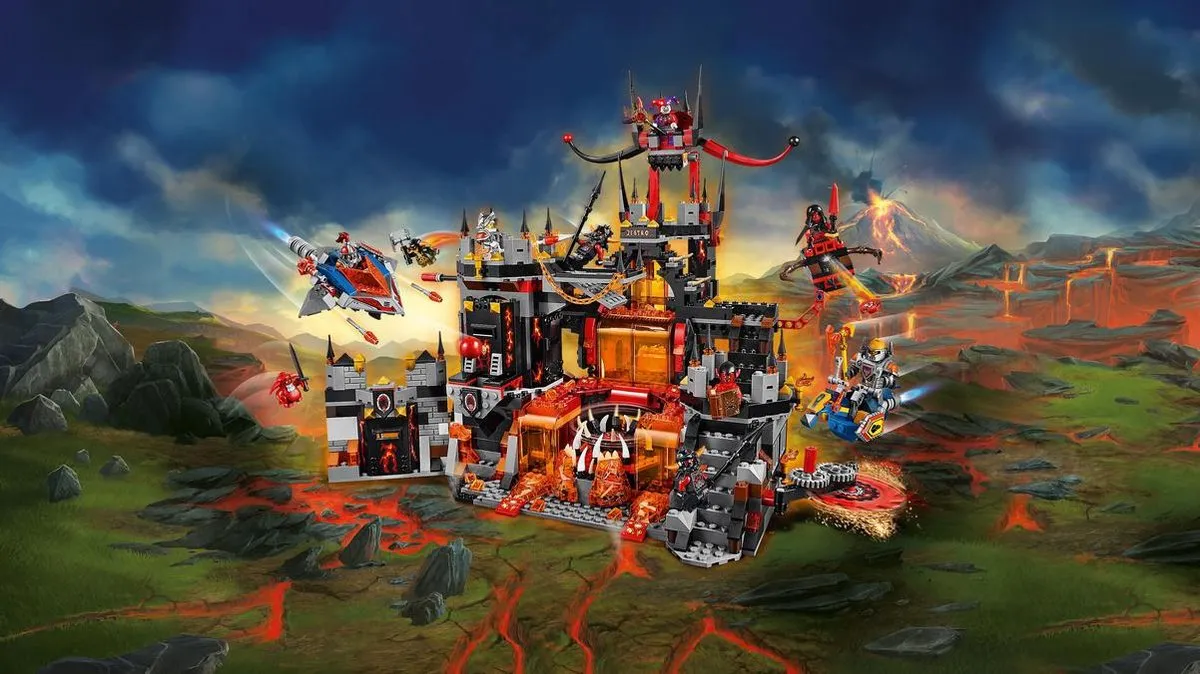 LEGO NEXO KNIGHTS Jestro's Vulkaanbasis 70323 - 1186 Stukken - afbeelding 5 van 6