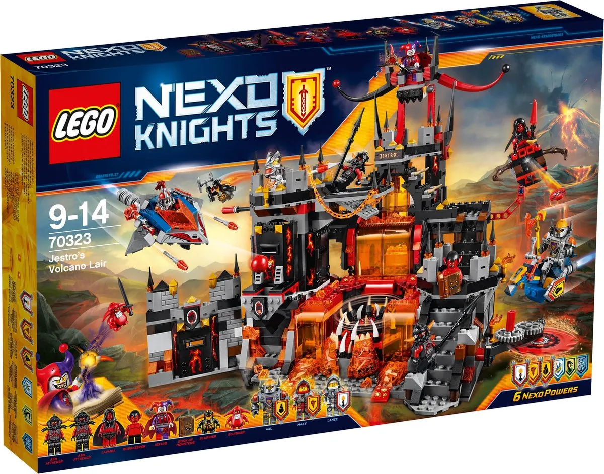 LEGO NEXO KNIGHTS Jestro's Vulkaanbasis 70323