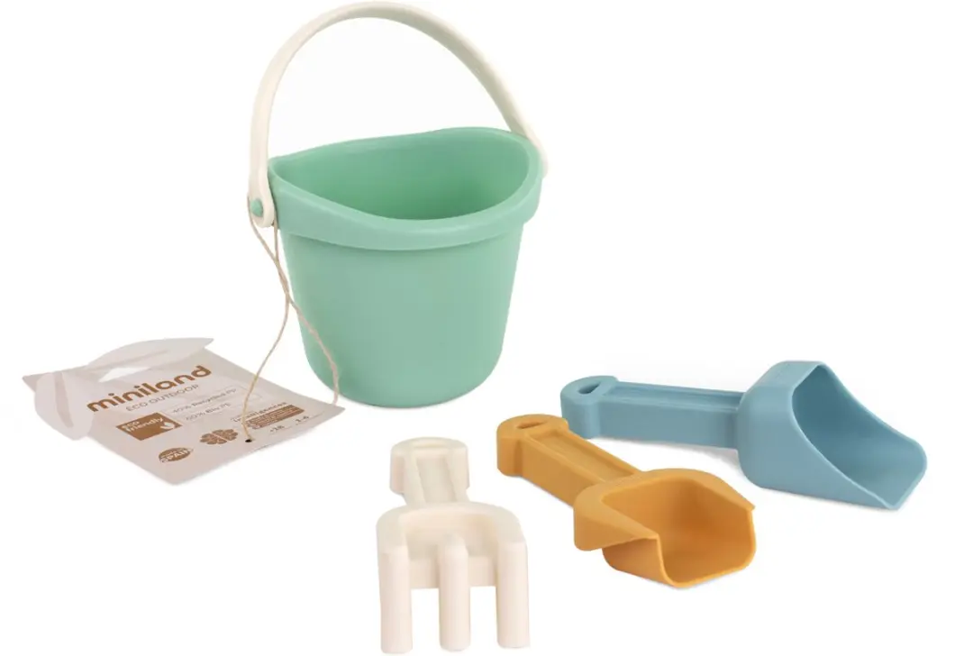 Miniland Outdoor Eco Zandspeelset Baby - 4 Stuks - Multicolor