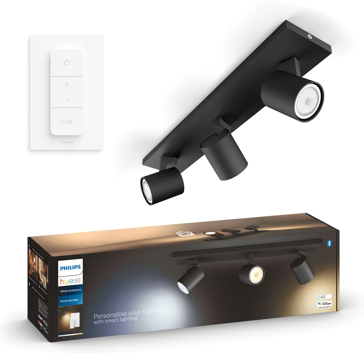 Philips Hue Runner Opbouwspot 3-spots