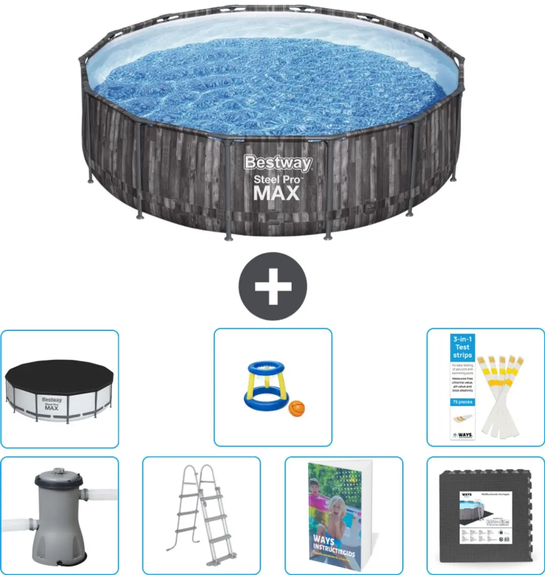 Bestway Steel Pro MAX Zwembad 427cm