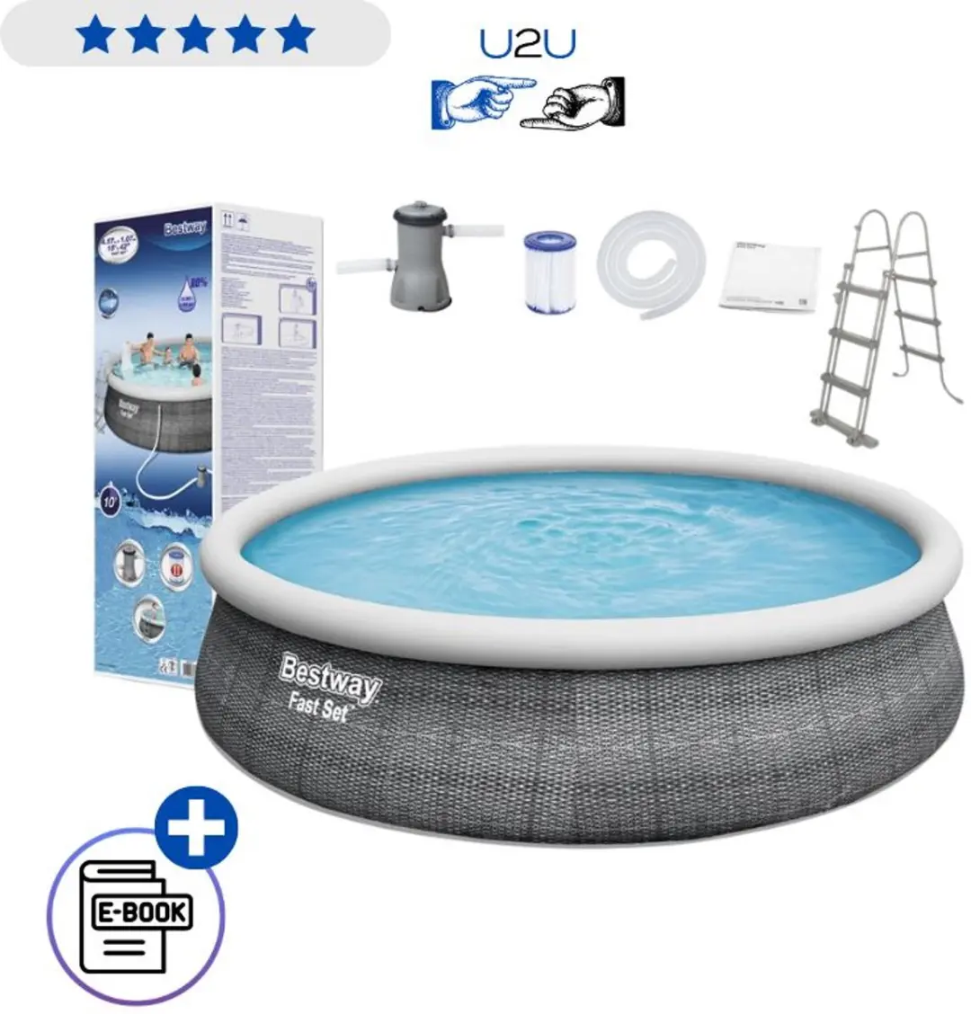 Bestway Familie Zwembad 457x107cm