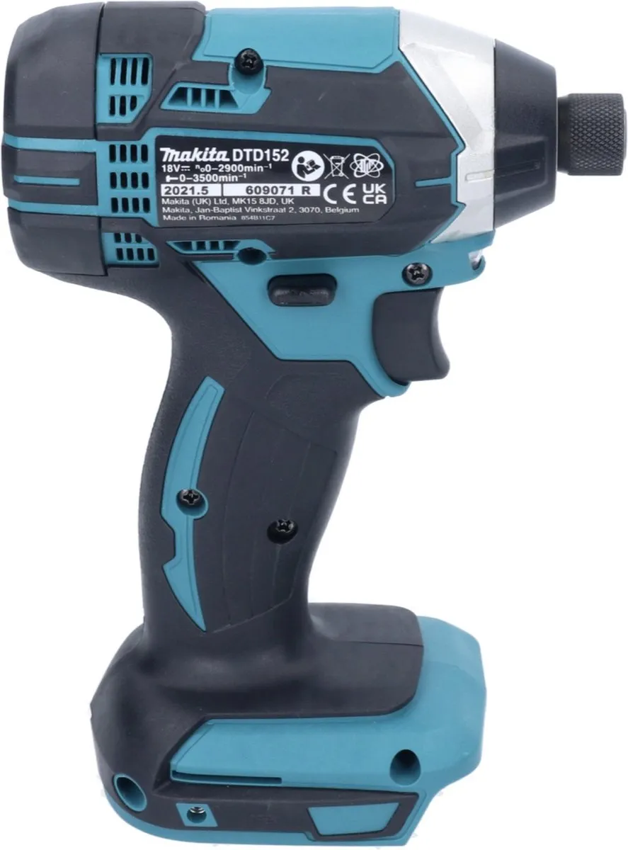 Makita DTD 152 ZJ Slagmoersleutel 18V - Makpac