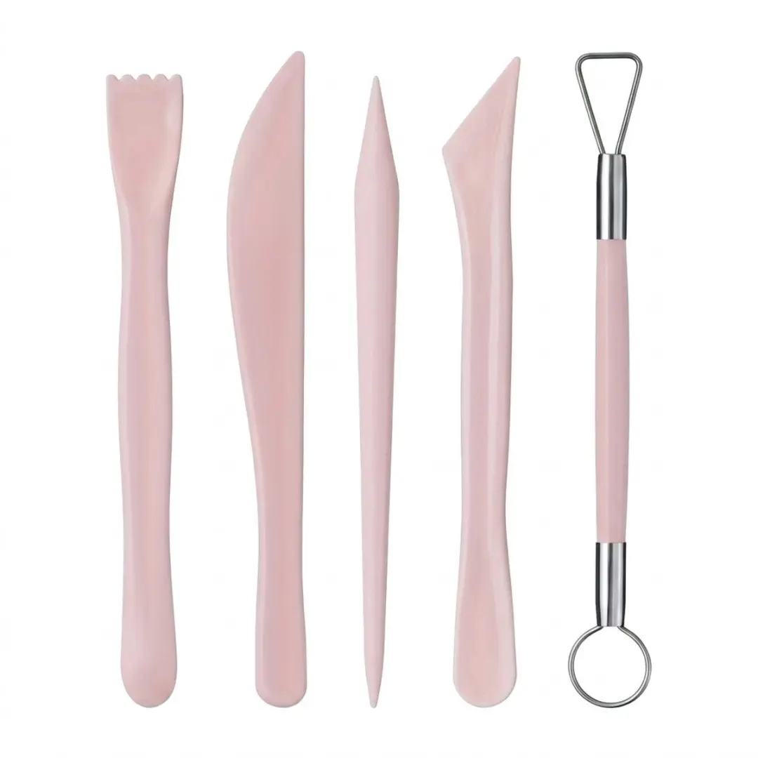 Nuvex Roze Kleimessen Set 5-delig