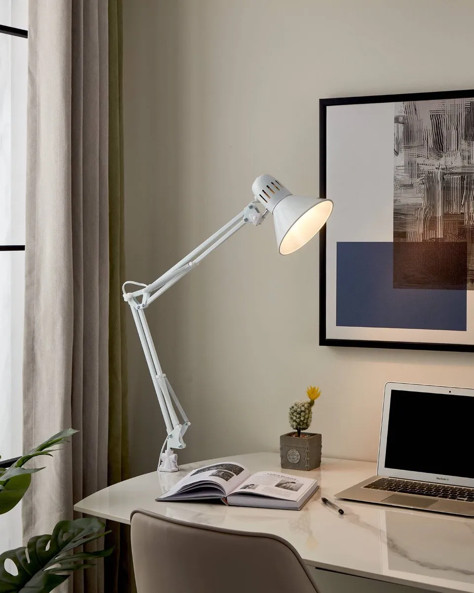 Eglo Firmo Tafellamp E27 - 73 cm - Zilver