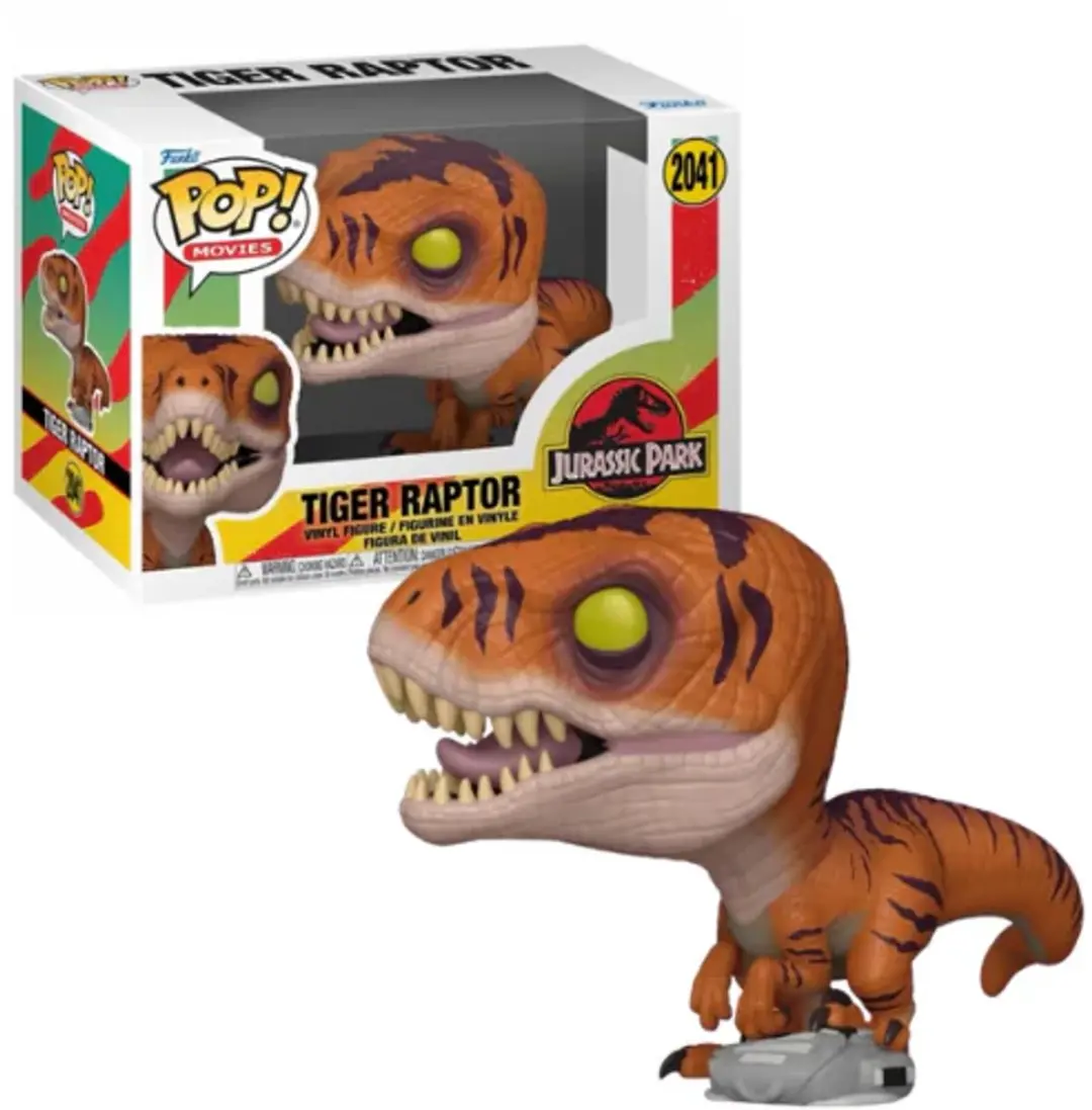 Funko Pop! Jurassic Park Tiger Raptor FK90391
