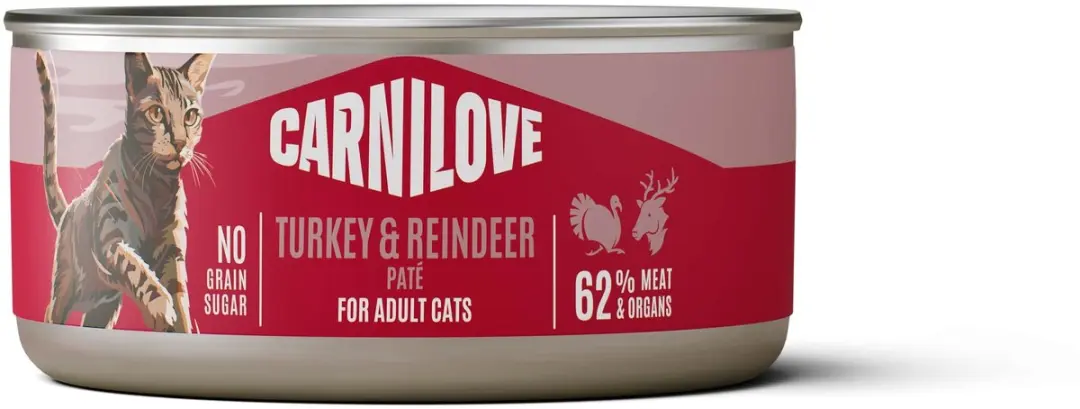 Carnilove Kalkoen/Ree 12x100g