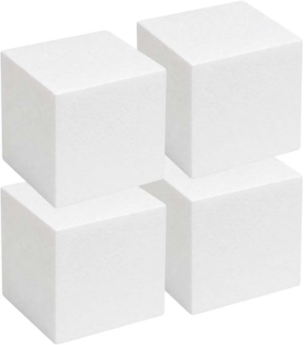 Bellatio Design Piepschuim Kubus 20x20x20cm