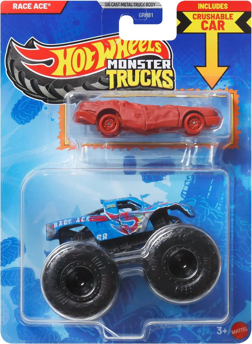 Hot Wheels Truck Monster Race Ace JJT64 - Meerkleurig