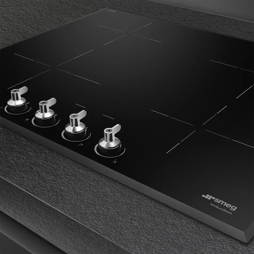 Smeg Classic SI364BM Inductiekookplaat 60cm - 4 Zones - Zwart - afbeelding 6 van 6