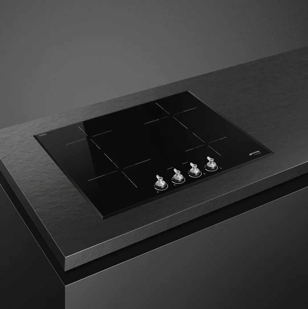 Smeg Classic SI364BM Inductiekookplaat 60cm - 4 Zones - Zwart